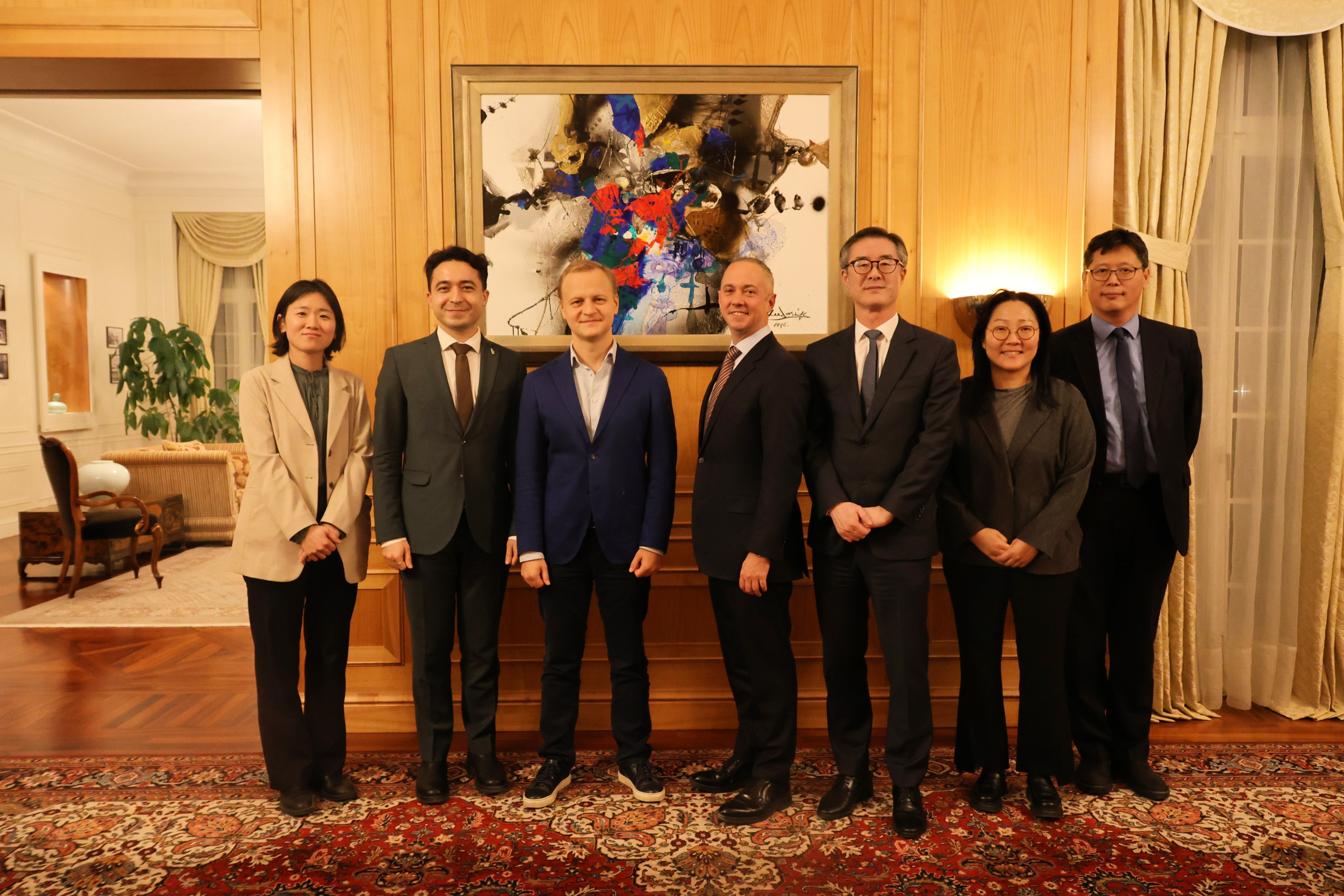 알렉산더 가부예프(Alexander Gabuev) 카네기재단 유라시아센터장 초청 관저 만찬